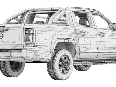 Nissan Navara PRO-4X 2026 3D Model