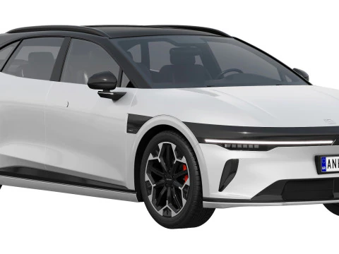 Zeekr7GT 2026 Modello 3D