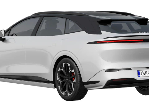 Zeekr7GT 2026 Modello 3D