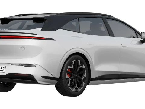 Zeekr7GT 2026 Modello 3D