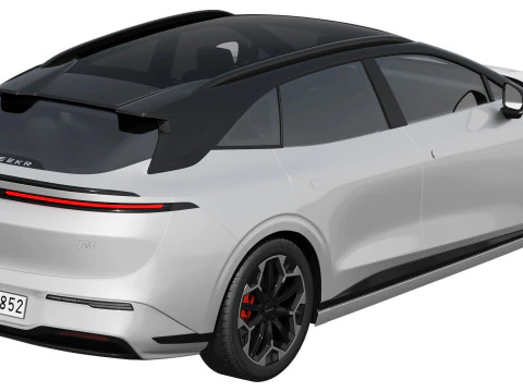 Zeekr7GT 2026 Modello 3D