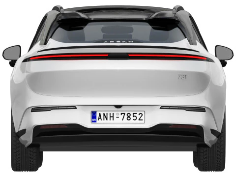 Zeekr7GT 2026 Modello 3D