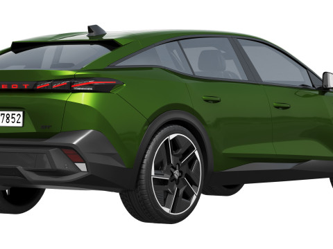 Peugeot 408 2026 Modello 3D