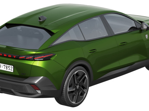 Peugeot 408 2026 Modello 3D