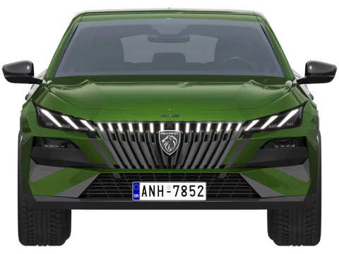 Peugeot 408 2026 Modelo 3D