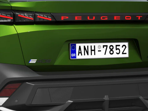 Peugeot 408 2026 Modelo 3D