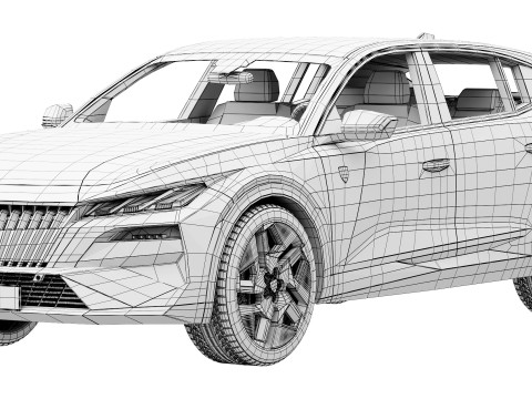 Peugeot 408 2026 Modello 3D