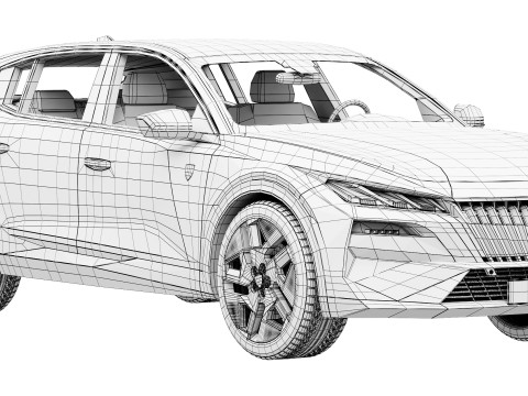 Peugeot 408 2026 Modello 3D