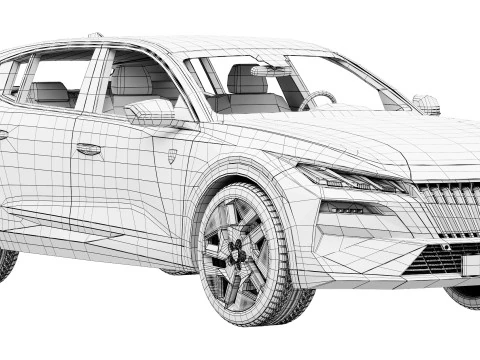 Peugeot 408 2026 Modelo 3D