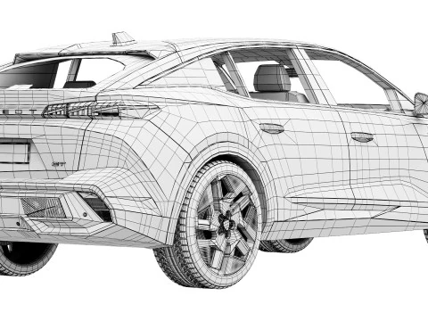 Peugeot 408 2026 Modelo 3D
