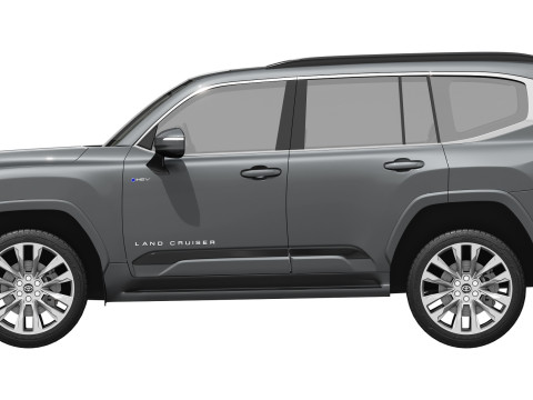 Toyota Land Cruiser 300 Ibrido 2026 Modello 3D