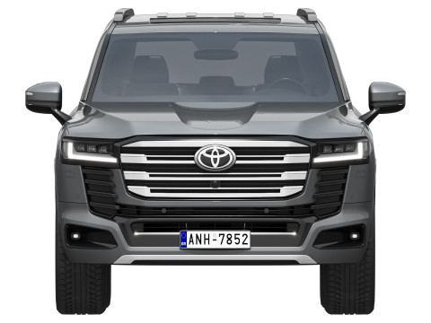 Toyota Land Cruiser 300 Ibrido 2026 Modello 3D