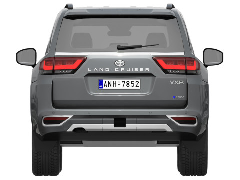 Toyota Land Cruiser 300 Ibrido 2026 Modello 3D