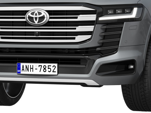 Toyota Land Cruiser 300 Ibrido 2026 Modello 3D