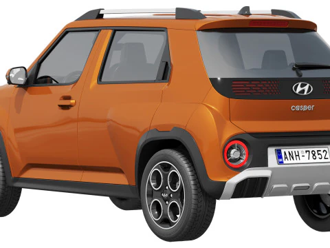 Hyundai Casper 2026 Modello 3D