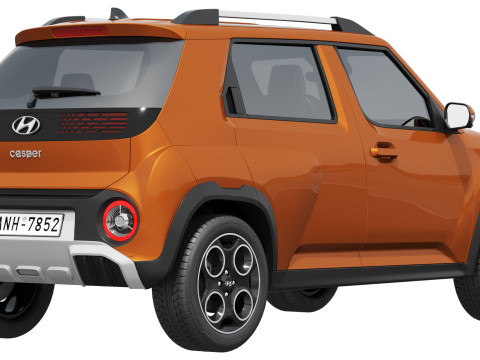 Hyundai Casper 2026 3D Model