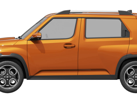 Hyundai Casper 2026 3D Model