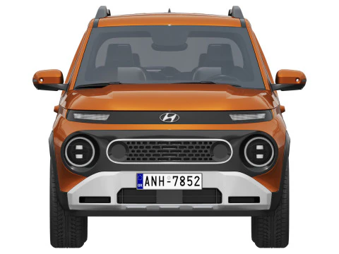 Hyundai Casper 2026 Modello 3D