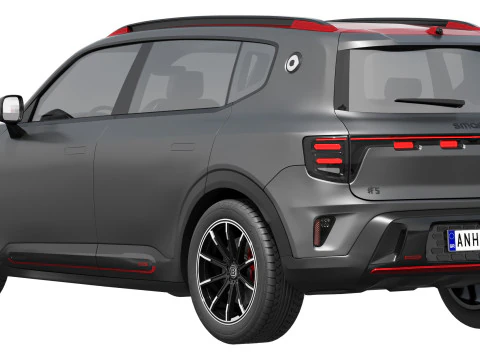 Smart 5 Brabus 2026 3D Model