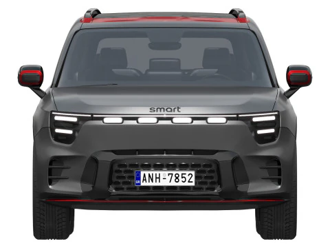 Smart 5 Brabus 2026 3D Model