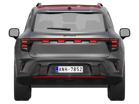 Smart 5 Brabus 2026 3D Model