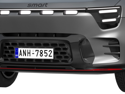 Smart 5 Brabus 2026 Modello 3D