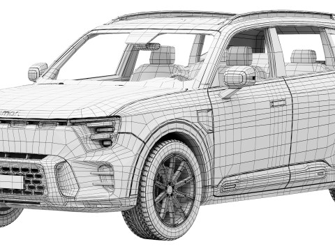 Smart 5 Brabus 2026 Modello 3D