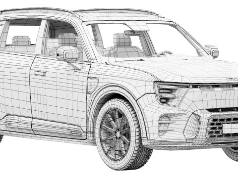 Smart 5 Brabus 2026 Modello 3D