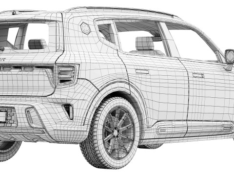 Smart 5 Brabus 2026 Modello 3D