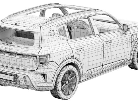 Smart 5 Brabus 2026 Modello 3D