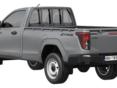 Toyota Hilux Travo Standardkabine 4TREX 2026 3D Modell