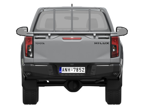 Toyota Hilux Travo Standardkabine 4TREX 2026 3D Modell