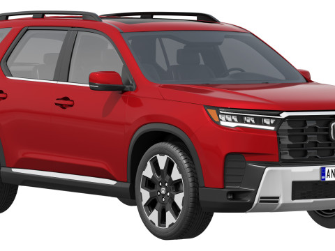 Honda Pilota 2026 Modello 3D