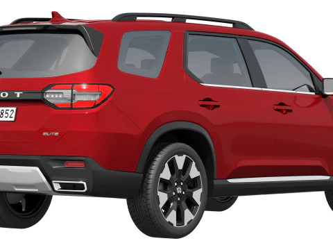 Piloto Honda 2026 Modelo 3D