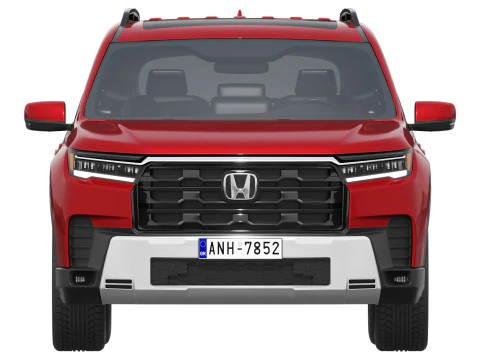 Piloto Honda 2026 Modelo 3D