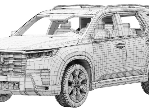 Piloto Honda 2026 Modelo 3D