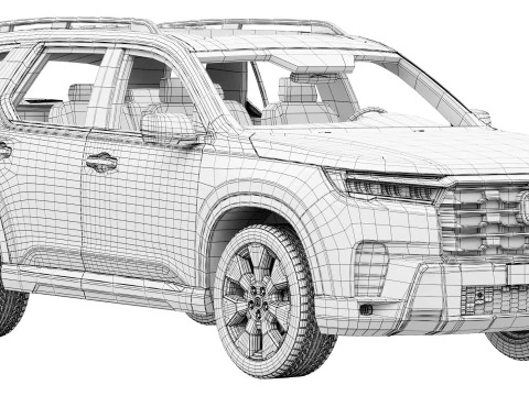 Piloto Honda 2026 Modelo 3D