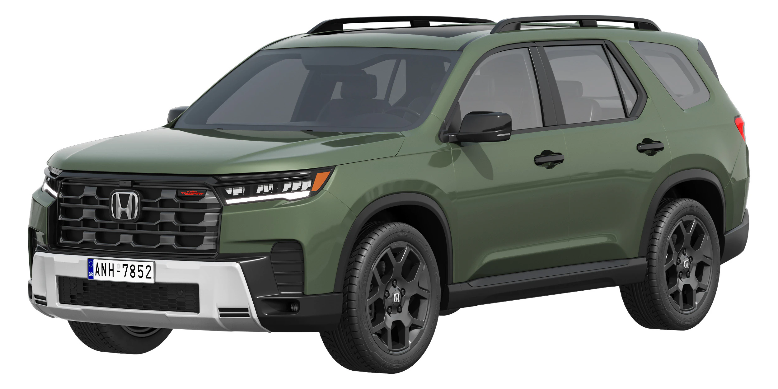 Honda Pilot Trailsport 2026 Model 3D .c4d .max .obj .3ds .fbx .stl .blend 