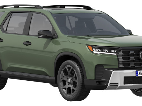 Honda Pilot Trailsport 2026 Modello 3D