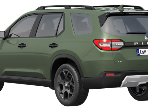 Honda Pilot Trailsport 2026 Modello 3D