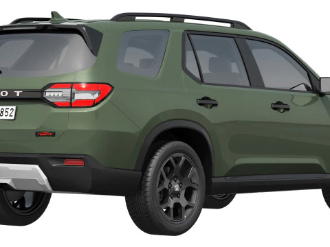 Honda Pilot Trailsport 2026 Model 3D