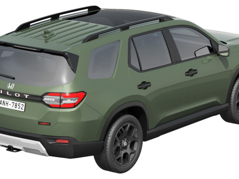 Honda Pilot Trailsport 2026 Modello 3D