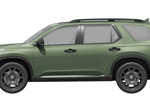 Honda Pilot Trailsport 2026 Model 3D