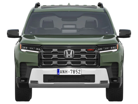 Honda Pilot Trailsport 2026 Model 3D