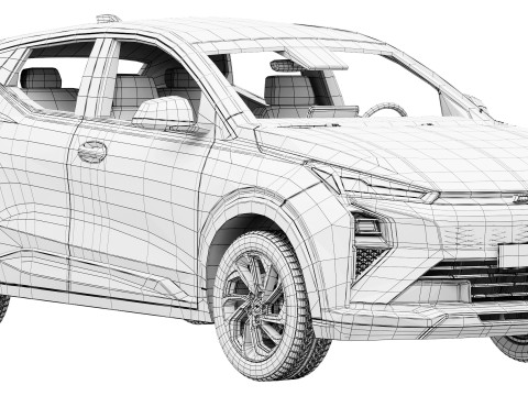 雪佛兰 Bolt 2027 3D 模型