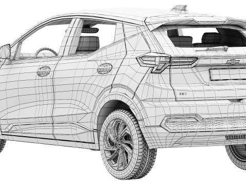 雪佛兰 Bolt 2027 3D 模型