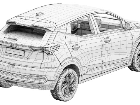 雪佛兰 Bolt 2027 3D 模型