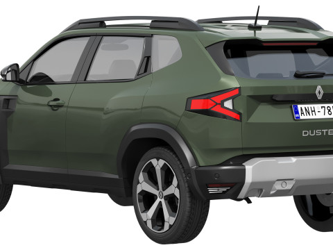 Renault Duster 2024 р.в 3D Модель