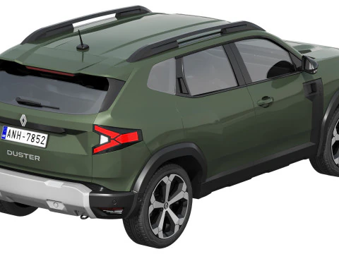 Renault Duster 2024 3D Model