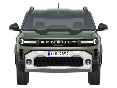Renault Duster 2024 3D Model
